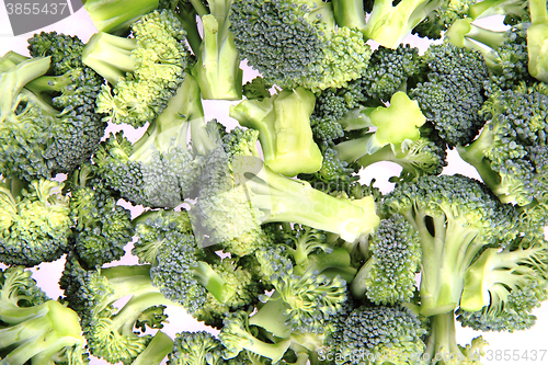 Image of green broccoli texture