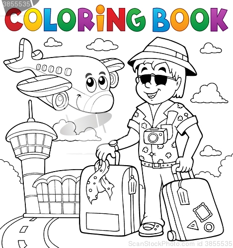 Image of Coloring book travel thematics 2