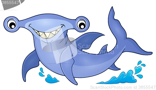 Image of Hammerhead shark theme image 1