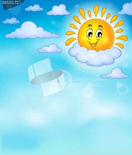 Image of Cheerful sun theme image 4