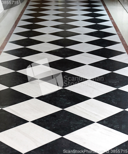 Image of Checkered Flooring