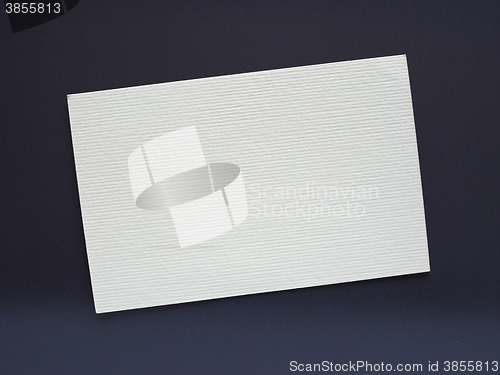 Image of Blank paper tag label