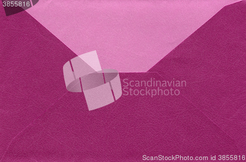 Image of Pink envelope isolated
