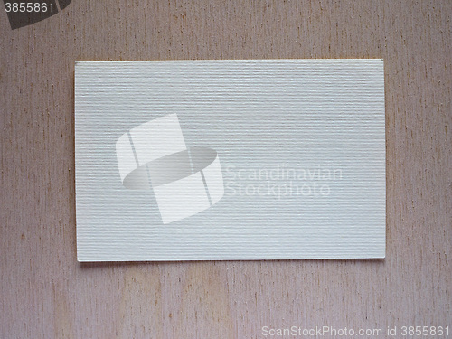 Image of Blank paper tag label