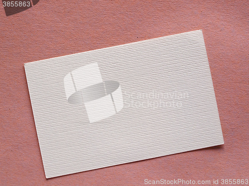 Image of Blank paper tag label