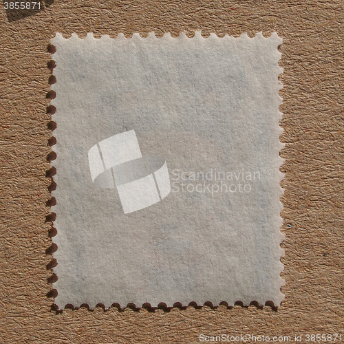 Image of Blank stamp