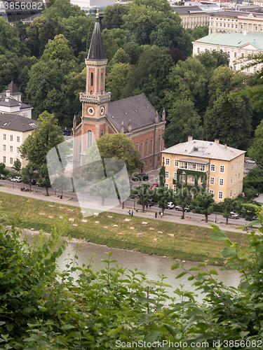 Image of A view of the Church of Christ