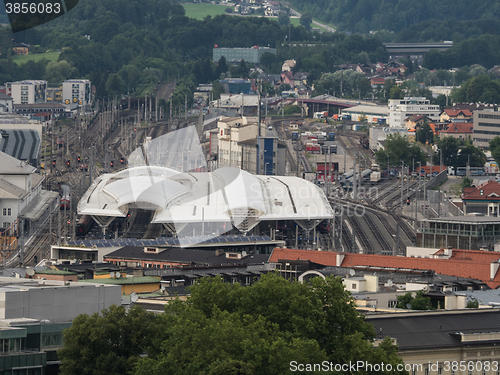 Image of Train station in Slazburg