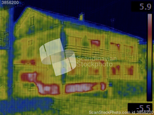 Image of Facade Infrared Leak