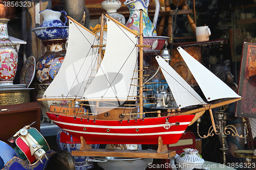 Image of Model Sail Ship