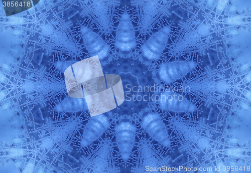 Image of Abstract concentric Ice pattern