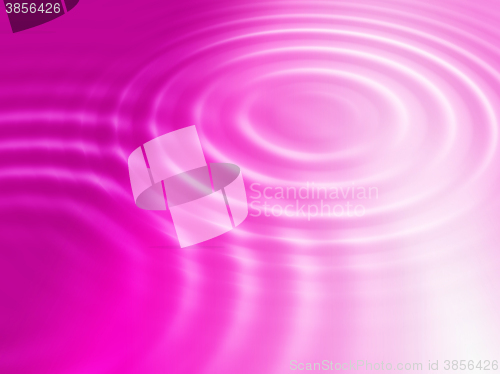 Image of Abstract round concentric ripples