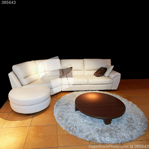 Image of White living room
