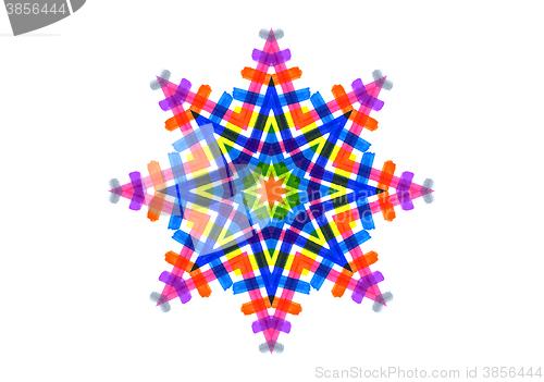 Image of Color abstract shape