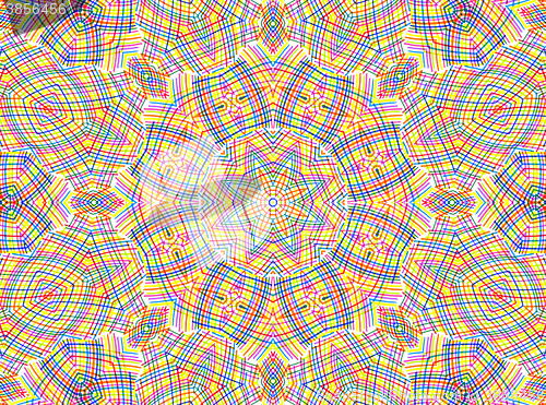 Image of Abstract color lines pattern