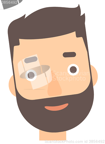 Image of Smiling cheerful man in love.