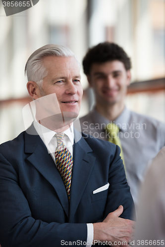 Image of portrait of handsome senior business man
