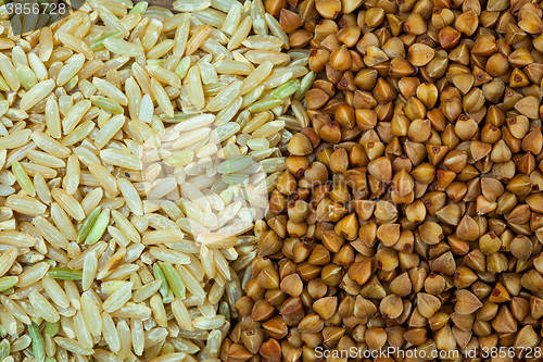 Image of buckwheat and rice cereal