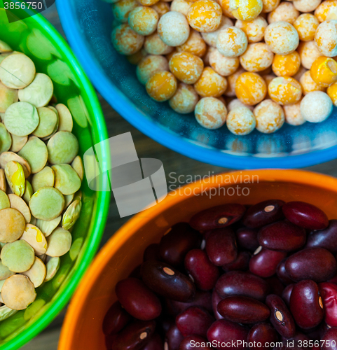 Image of pea, lentil and bean