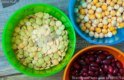 Image of lentil, pea and bean