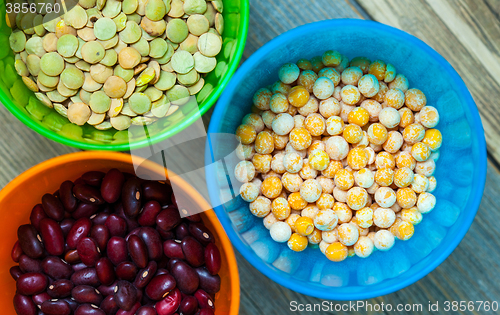 Image of pea, lentil and bean