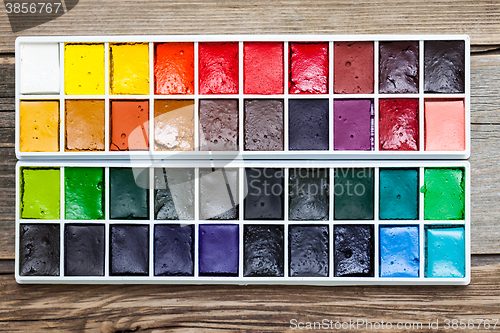 Image of watercolor paint-box