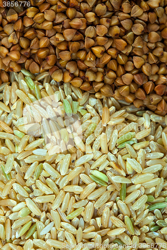 Image of buckwheat and brown rice cereal