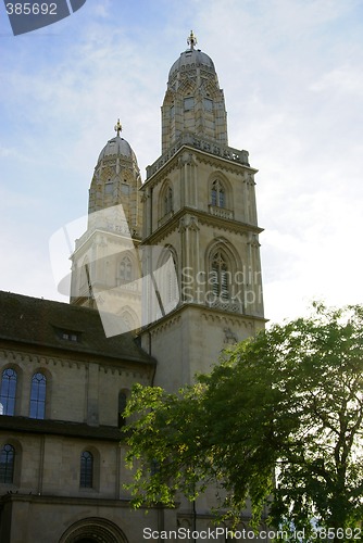 Image of Cathedral Grossmuenster in Zuerich