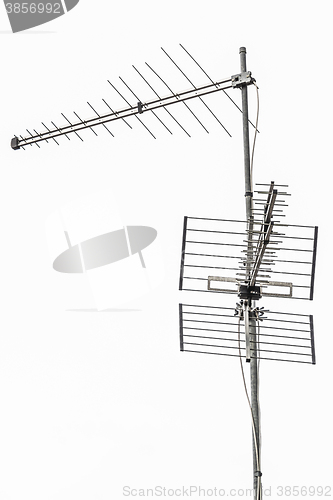 Image of television antenna receiver 