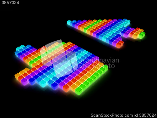 Image of Set of Link selection computer mouse cursor