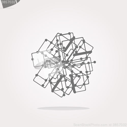 Image of vector infographics element with a map of the city or metro, web icon. Web Icon Art. Graphic Icon Drawing