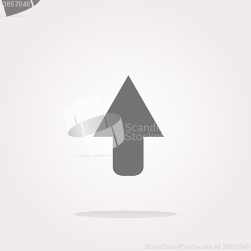 Image of vector icon arrow - web button. Web Icon Art. Graphic Icon Drawing