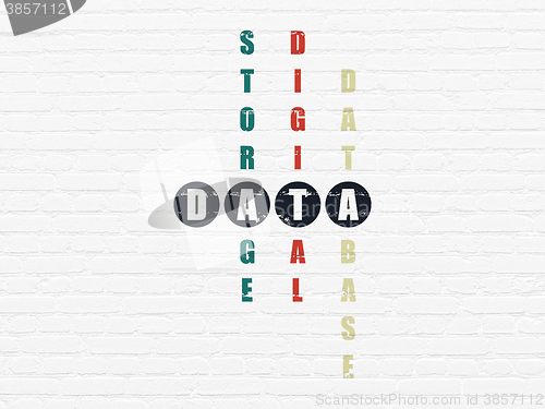 Image of Data concept: Data in Crossword Puzzle