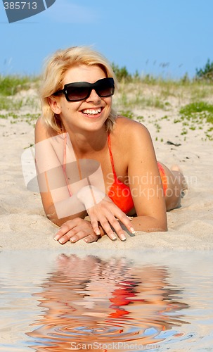 Image of happy day at the beach