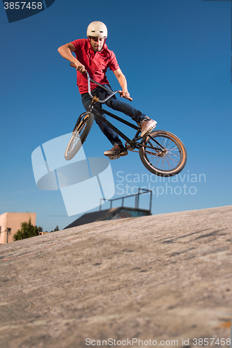 Image of High BMX jump