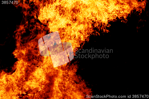 Image of Campfire flames