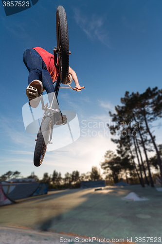 Image of High BMX jump