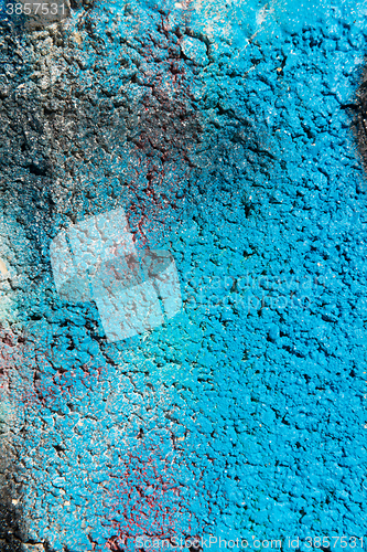 Image of Colorful painted wall