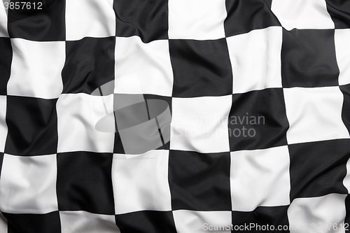 Image of Target flag, end of race