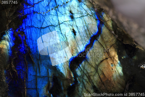 Image of labradorite mineral background