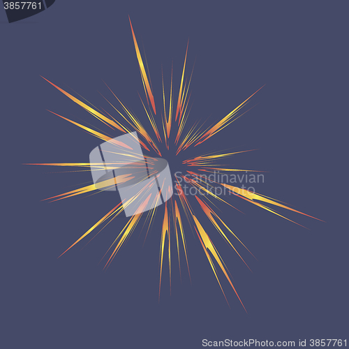 Image of Star Burst Isolated