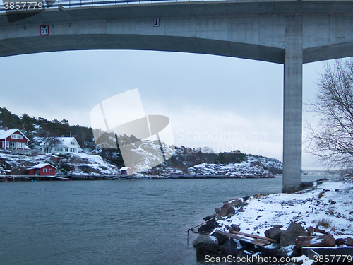 Image of the bridge between orust and tjorn 