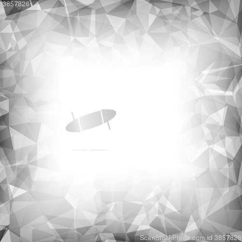 Image of Grey Polygonal Background