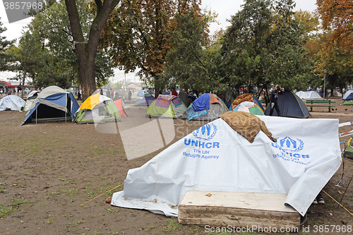 Image of Syrian Refugees Camp