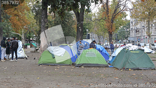 Image of Refugee Tents