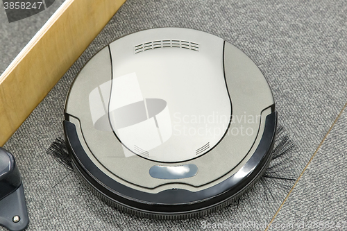 Image of Robotics - the automated robot the vacuum cleaner.