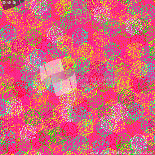 Image of Seamless texture of  abstract colorful berries