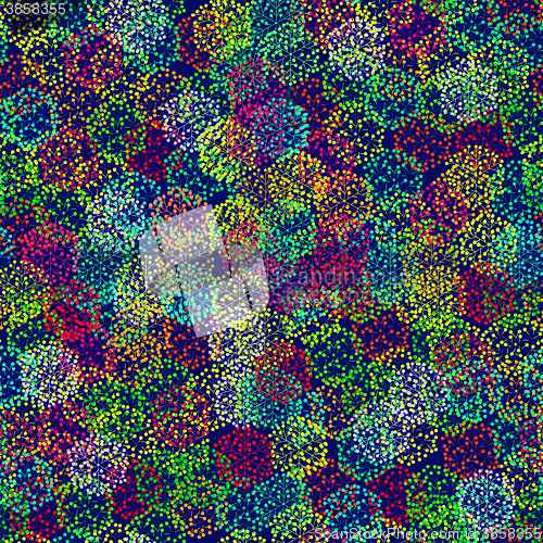 Image of Seamless texture of  abstract colorful berries