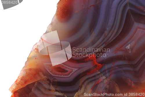 Image of color agate mineral background