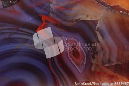 Image of color agate mineral background